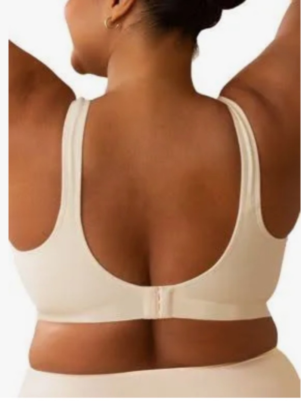Shapermint Truekind® Daily Comfort Wireless Shaper Bra Sz 4XL Chai - Picture 3 of 8